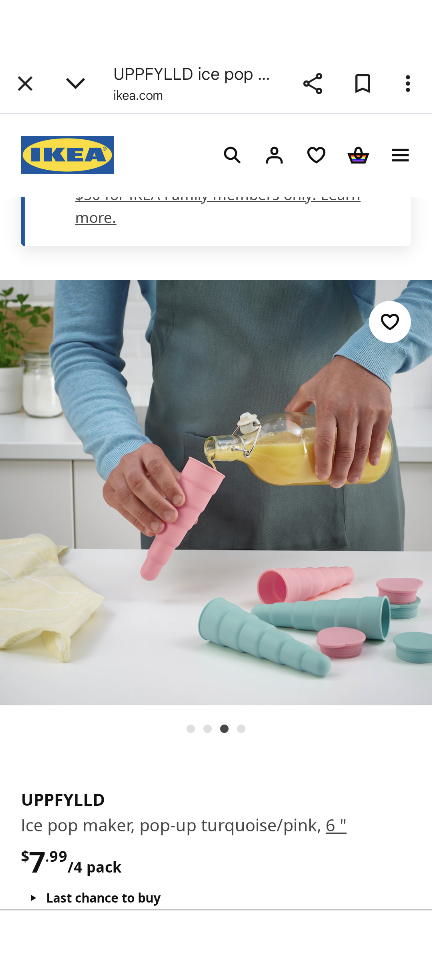 New Silicon Ice Lolly Maker Set - photo 3