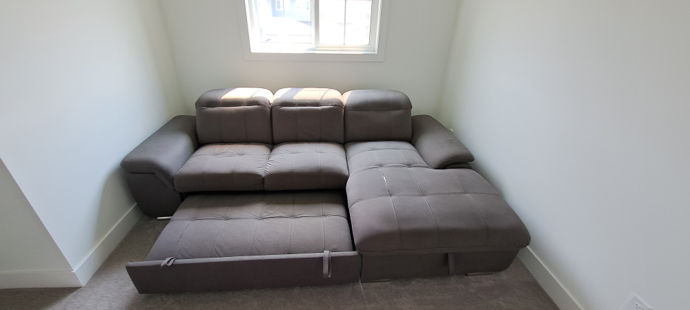 Sectional Sofa Bed with Storage - photo 4