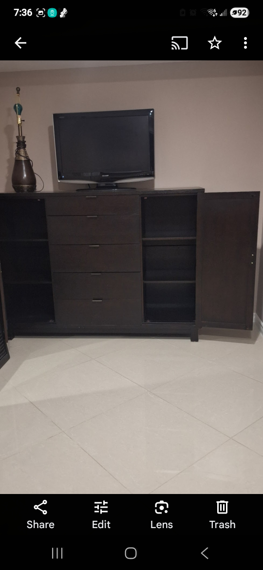 Casana Dressor Solid hardwood & Mirror set - photo 2