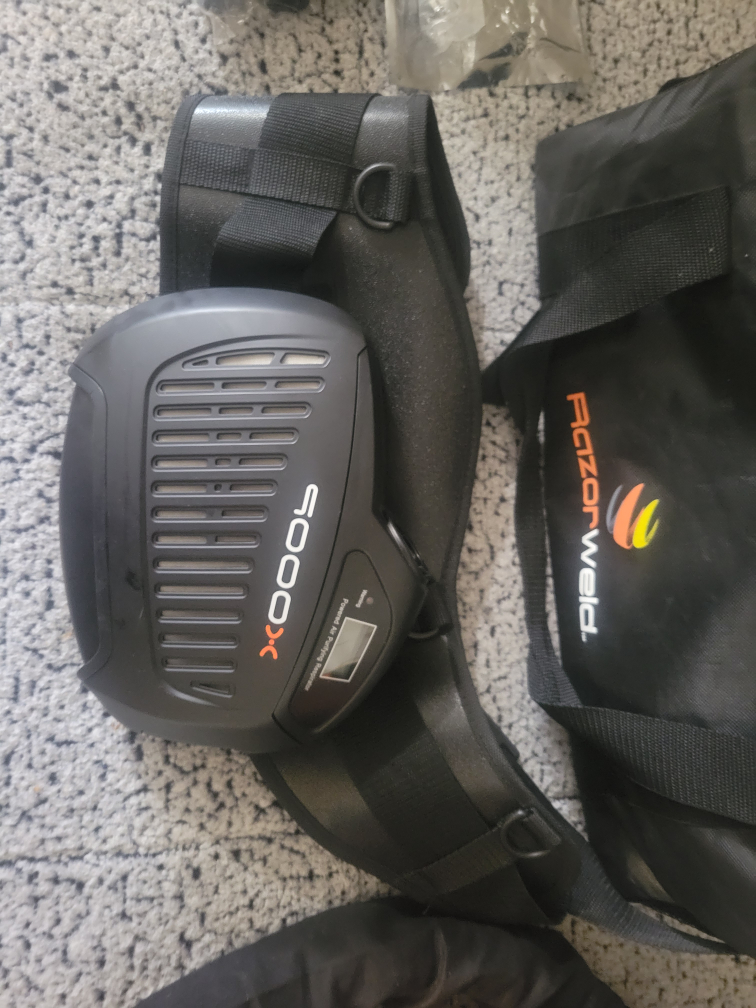 Razorweld Welding welding helmet with air purifying system