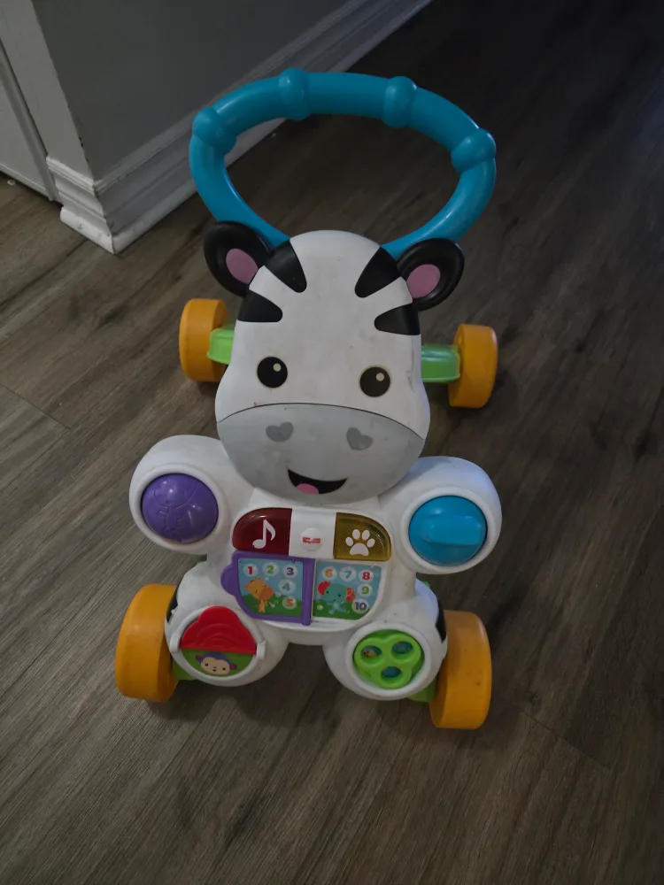 Fisher-Price Learn with Me Zebra Walker.   #freecycle thumbnail