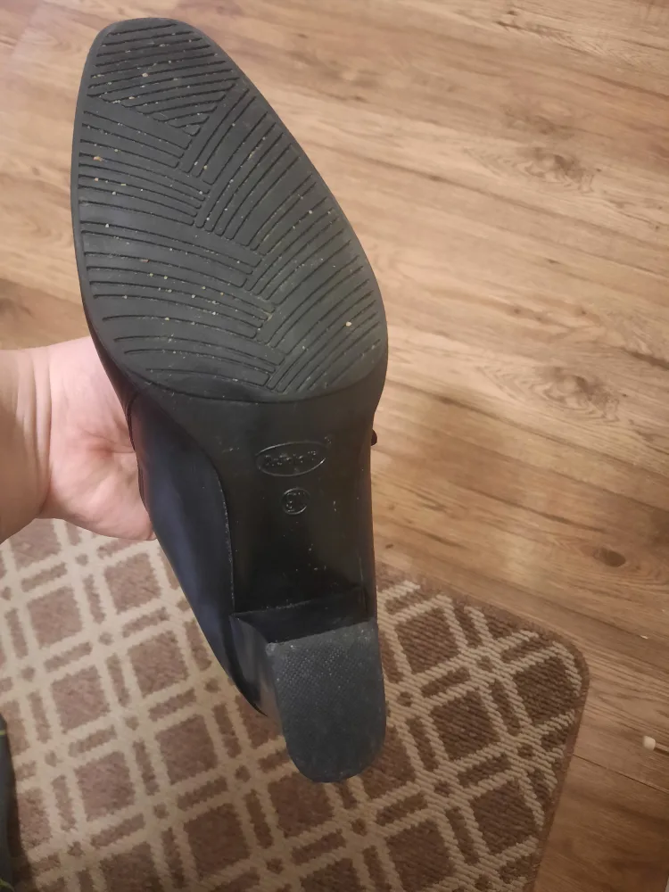 Scholl Black Heeled Booties pick up only image indicator(3)