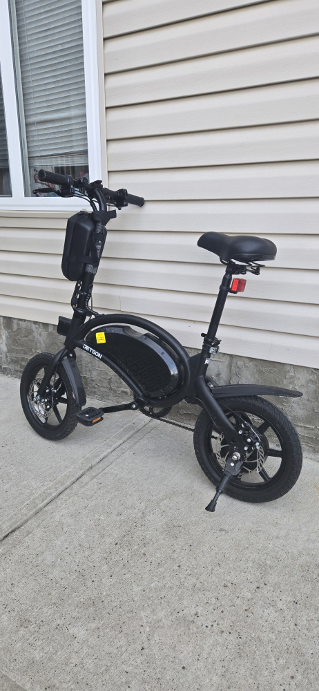 Jetson Bolt Pro Folding E-Bike - Black