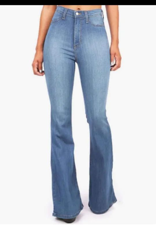 Blue Flare Jeans