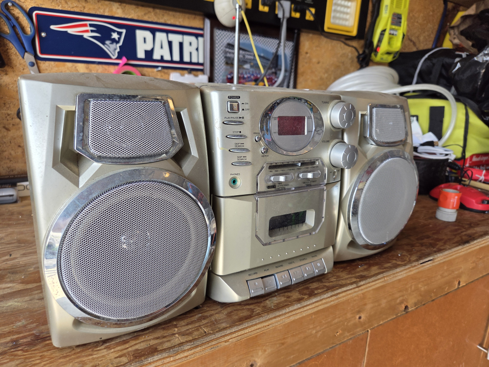 Vintage Boombox Radio CD Player - photo 3