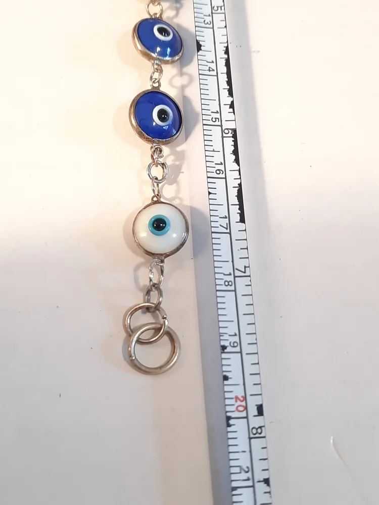 Silver925 Evil Eye Bracelet image indicator(3)
