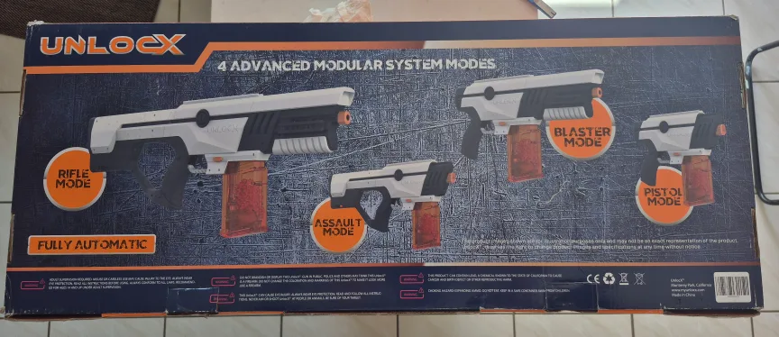 UnlockX 4-in-1 Gel Ball Blaster image indicator(3)