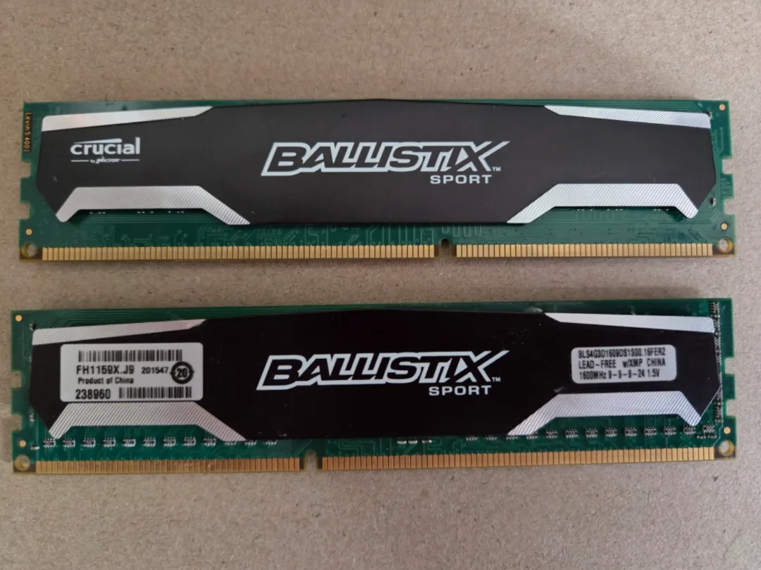 Crucial Ballistix Sport DDR3 RAM thumbnail