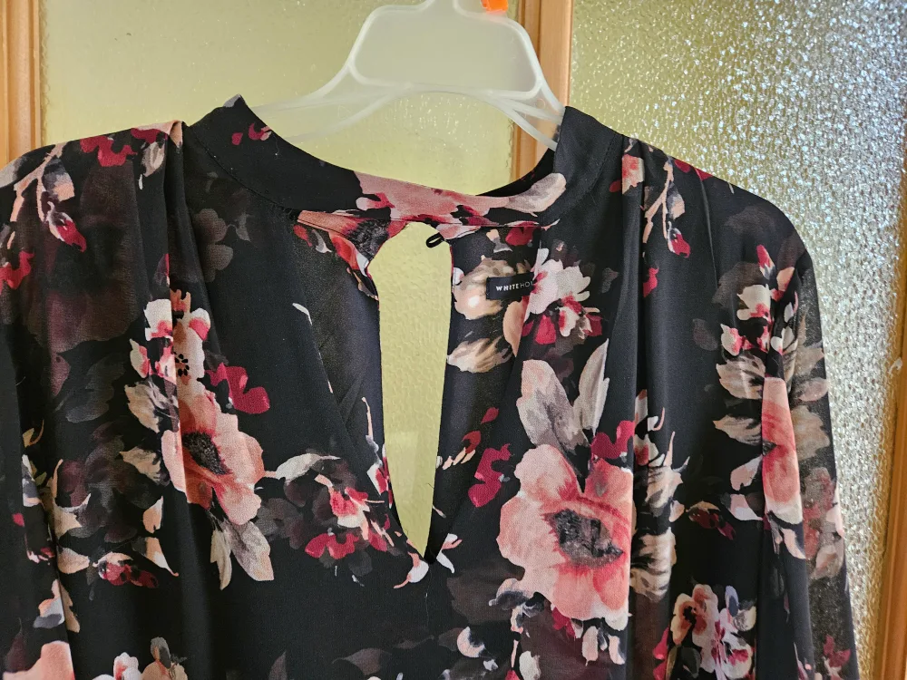 White House Black Market Floral Dress image indicator(2)