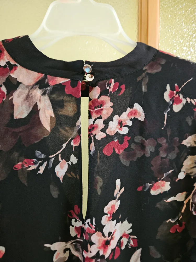 White House Black Market Floral Dress image indicator(5)