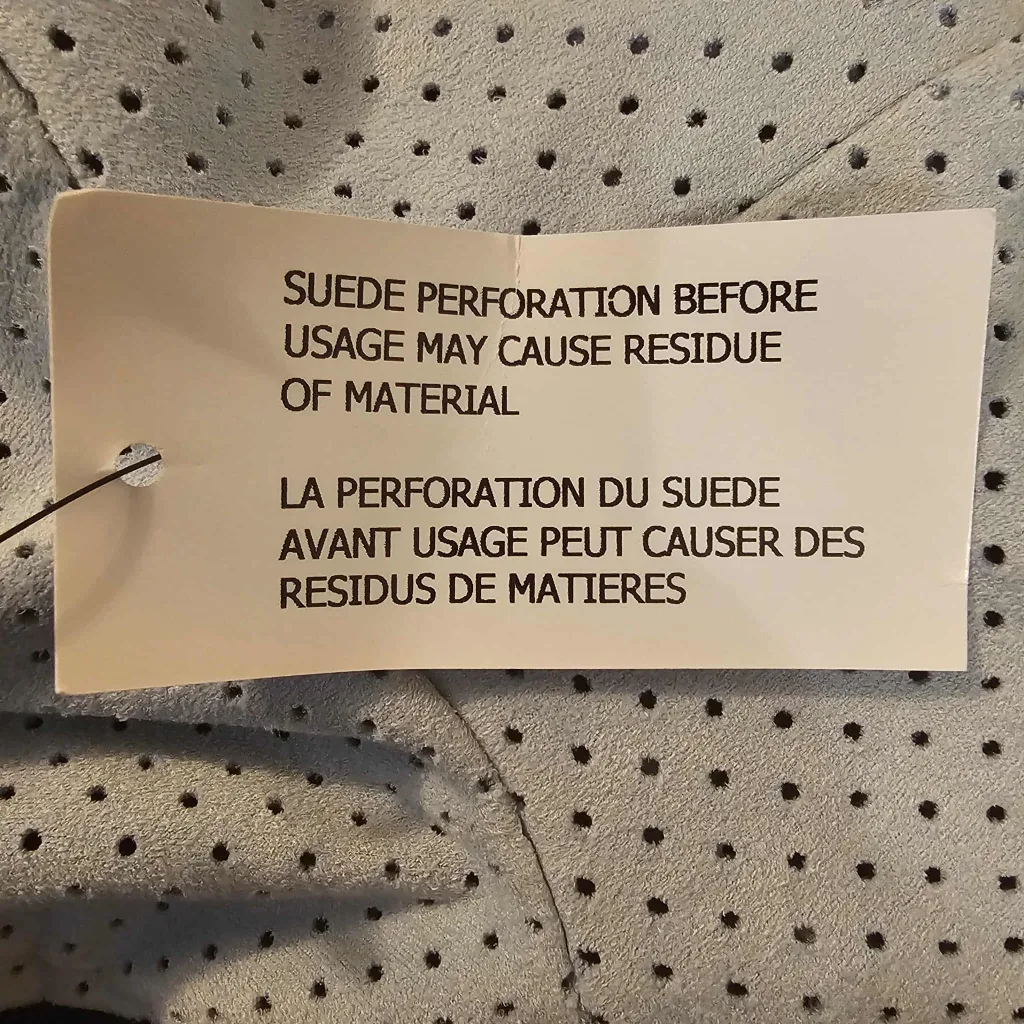 Light Blue Vex Collection Women's Suede Waterfall Jacket image indicator(7)