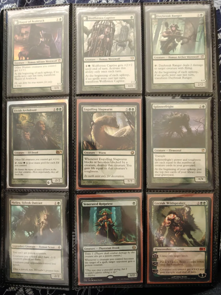 Magic the Gathering Cards Lot (Rare) (Green) thumbnail