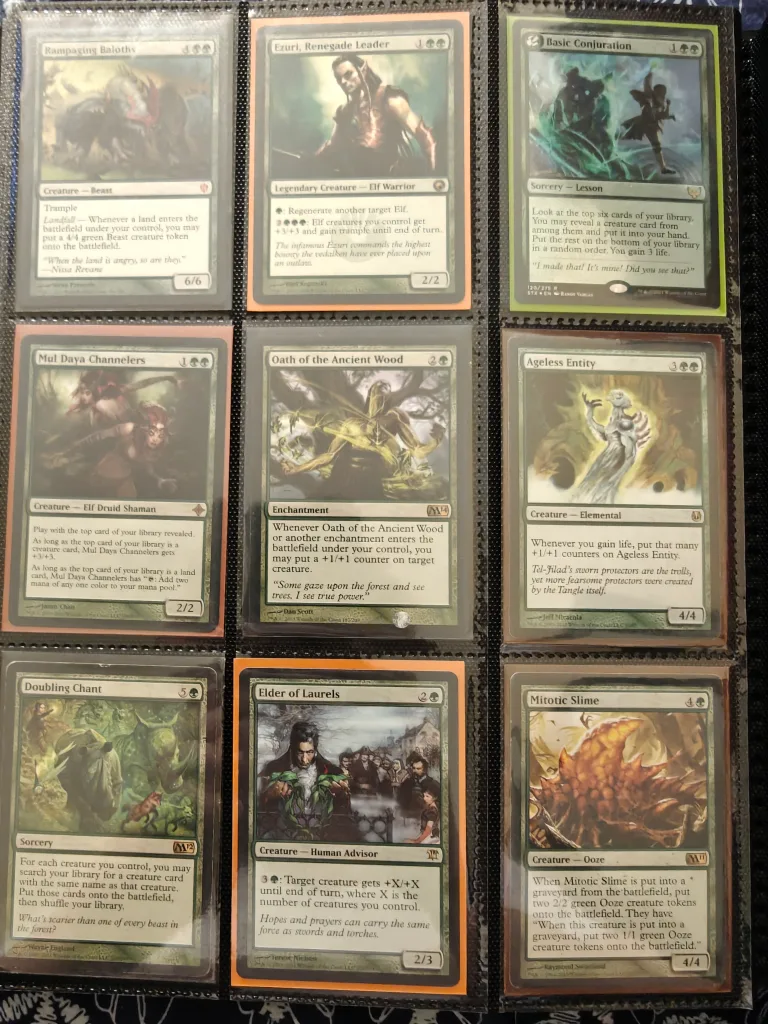 Magic the Gathering Cards Lot (Rare) (Green) image indicator(2)