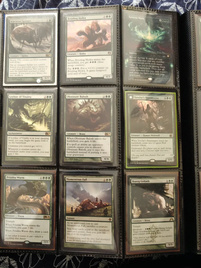 Magic the Gathering Cards Lot (Rare) (Green) image indicator(3)