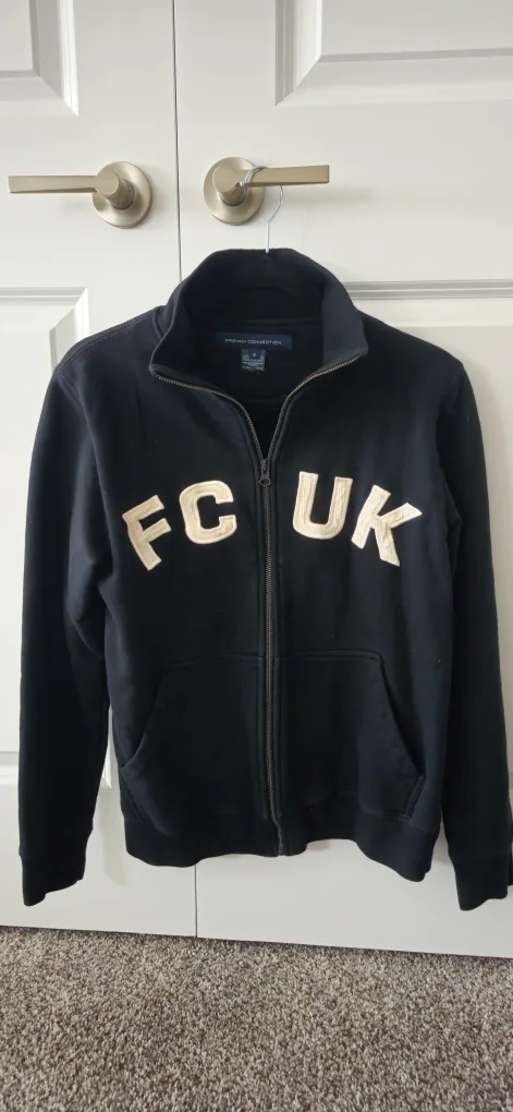 Black Zip Up Sweatshirt thumbnail