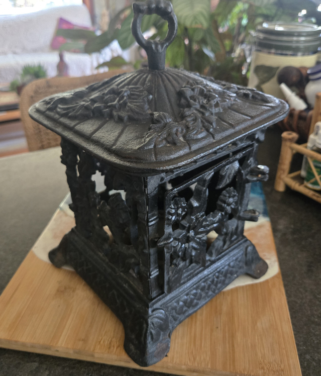 Vintage Japanese Cast Iron Lantern