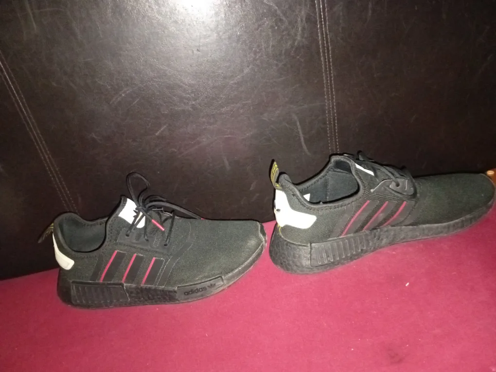 Adidas NMD R1 Black/Red Stripes thumbnail