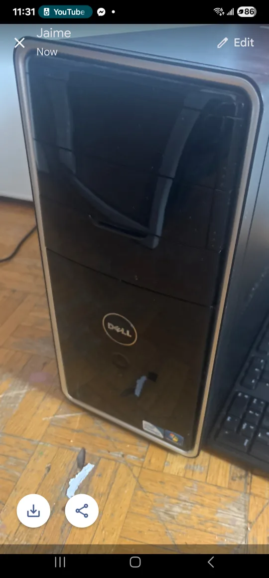 Dell Desktop Computer.no ram or harddrive thumbnail