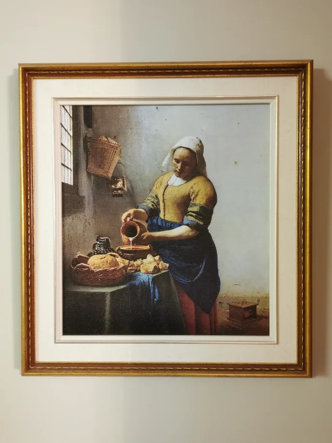 The Milkmaid Oil Painting thumbnail