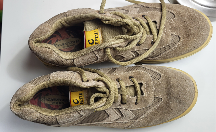 Cheetah Beige Suede Sneakers - photo 2