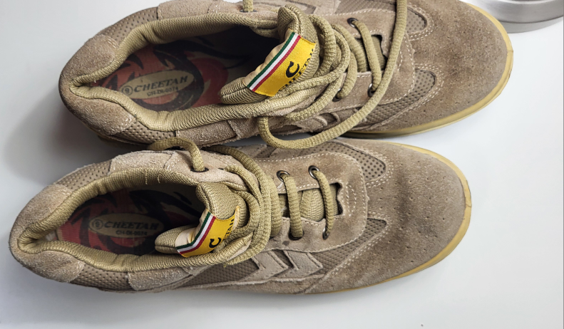 Cheetah Beige Suede Sneakers - photo 5