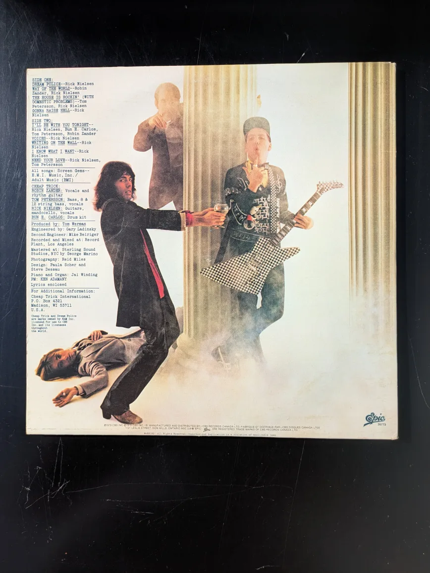 Cheap Trick - Dream Police Vinyl Record image indicator(2)