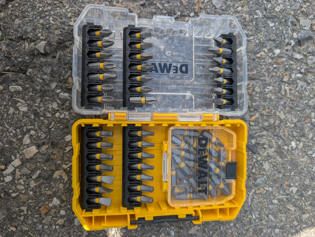 Dewalt Drill Bit Set plus hand tools
