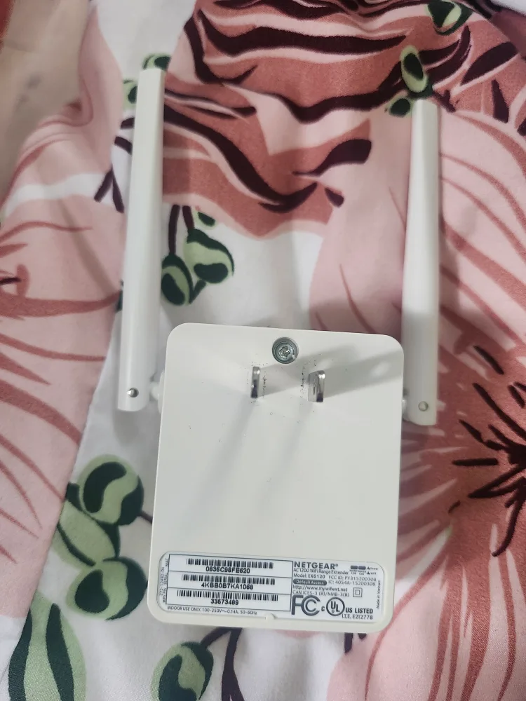 Netgear AC1200 Dual Band WiFi Range Extender EX6120 image indicator(3)