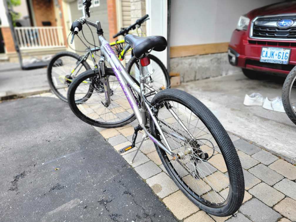Silver/Purple Mountain Bike - photo 2