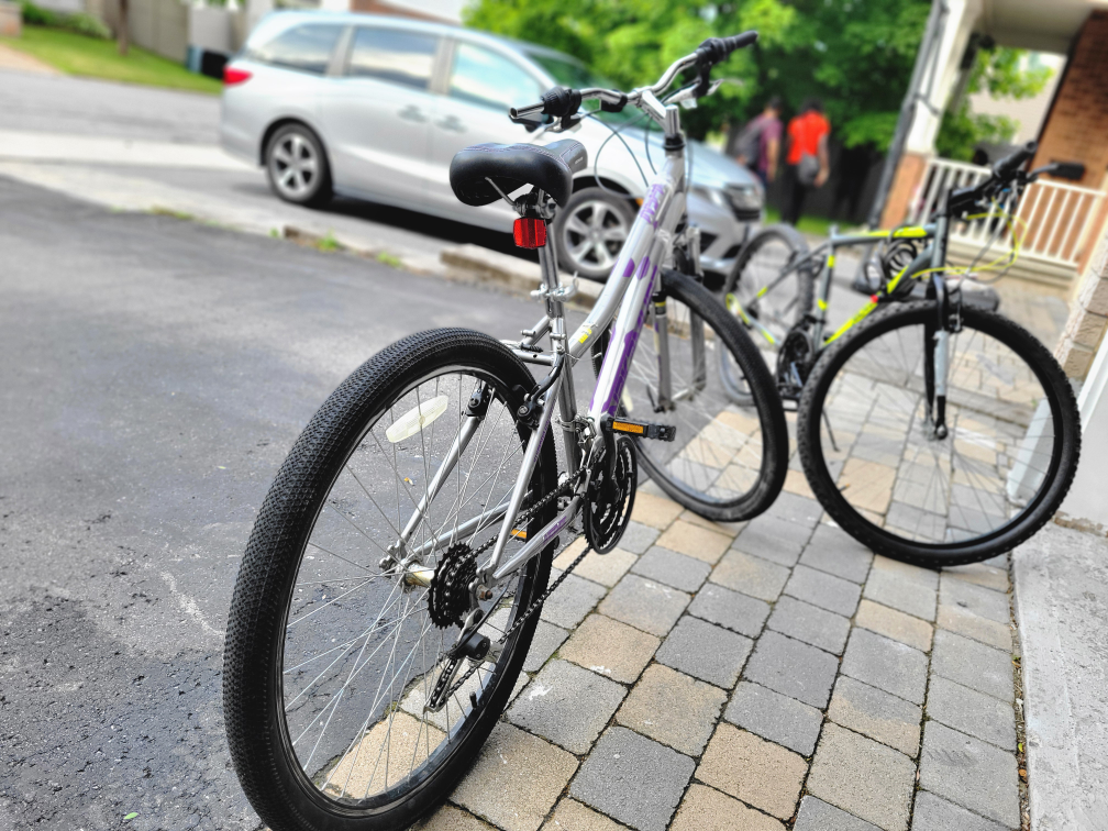 Silver/Purple Mountain Bike - photo 3