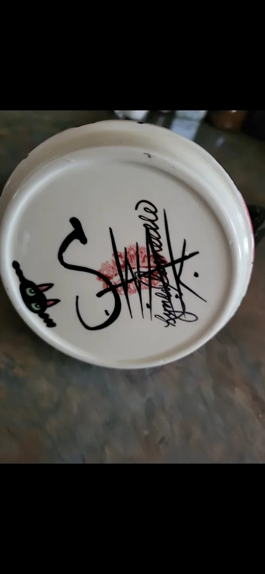 Swak Hand-Painted Cat Themed Teapot image indicator(2)