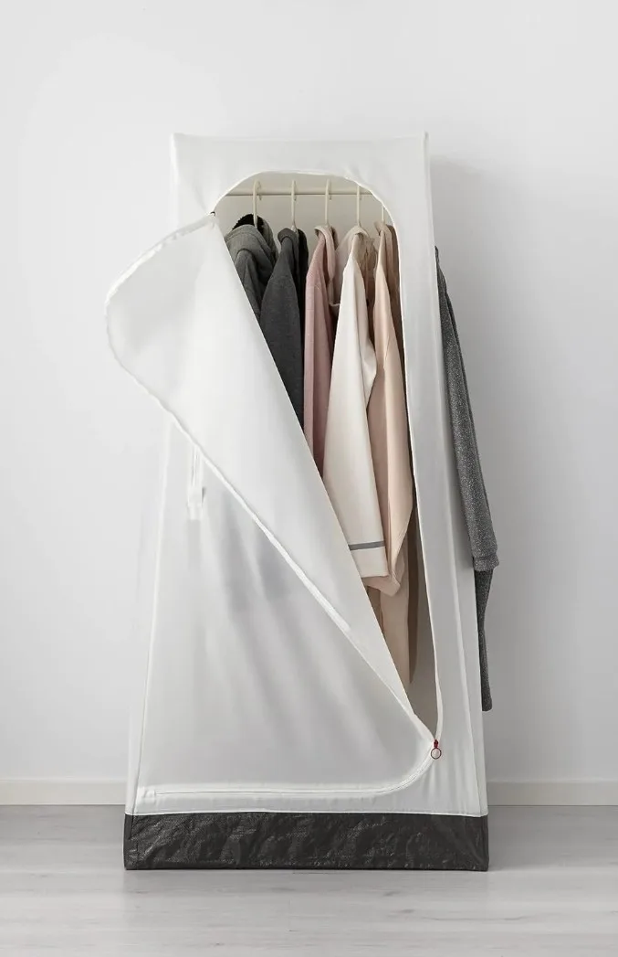 IKEA Portable Wardrobe - White thumbnail