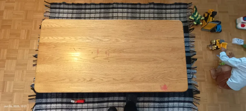 Solid Wooden Coffee Table (2-tier) image indicator(2)