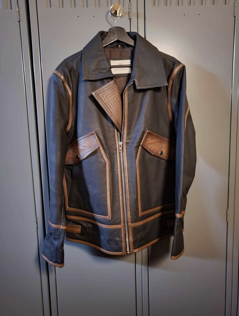 Exmore Leather Jacket - Size M