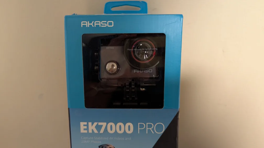 AKASO EK7000 Pro 4K Action Camera ~ New in Box! image indicator(2)