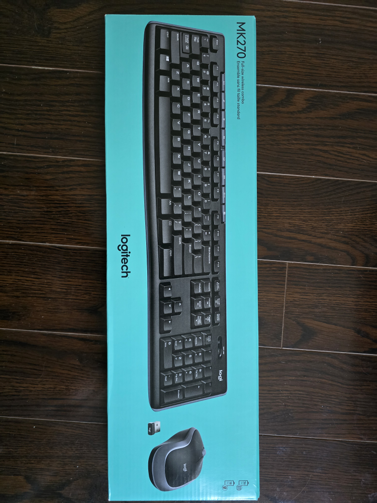 Logitech MK270 Wireless Keyboard and Mouse Combo - NEW