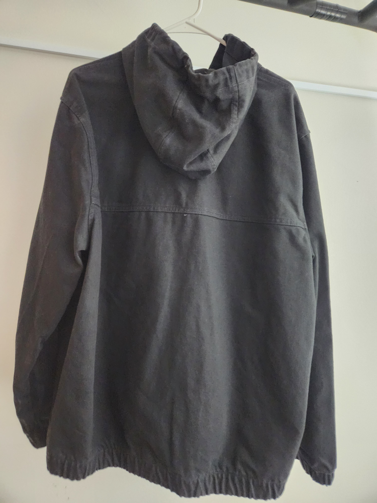 GAP Black Zip-Up Hoodie - XLarge - photo 2