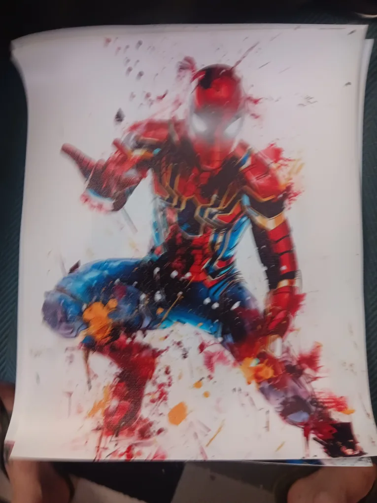 Spiderman Canvas Print thumbnail