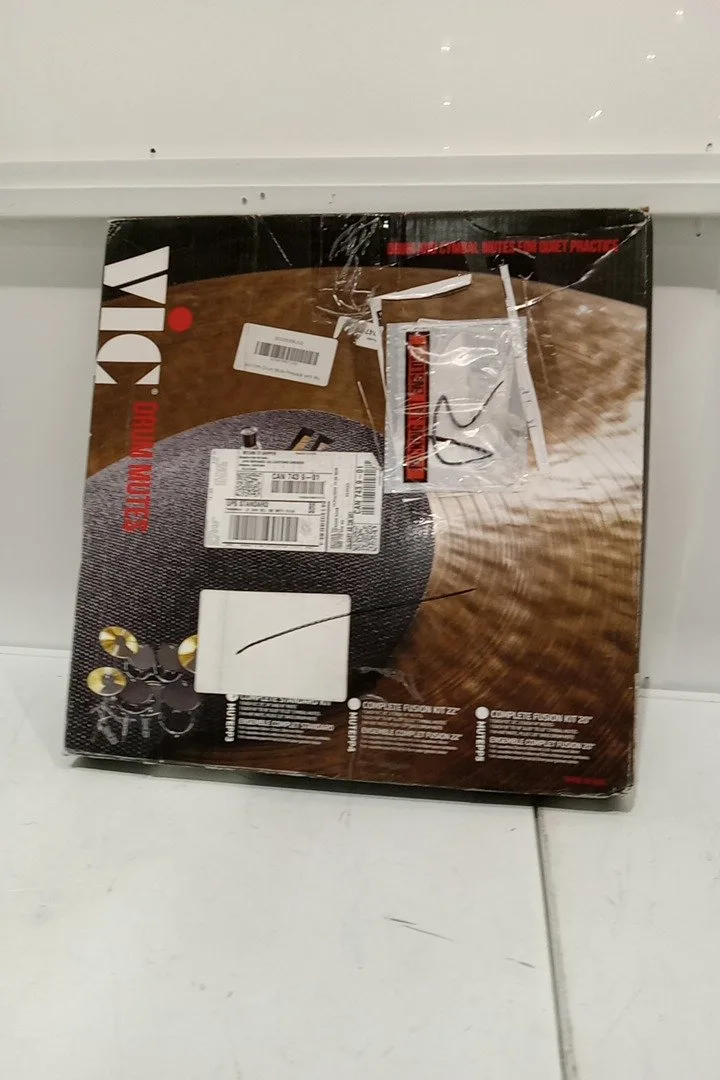 8PC VIC FIRTH COMPLETE 22" KIT - DRUM AND CYMBAL MUTES FOR DRUM image indicator(2)