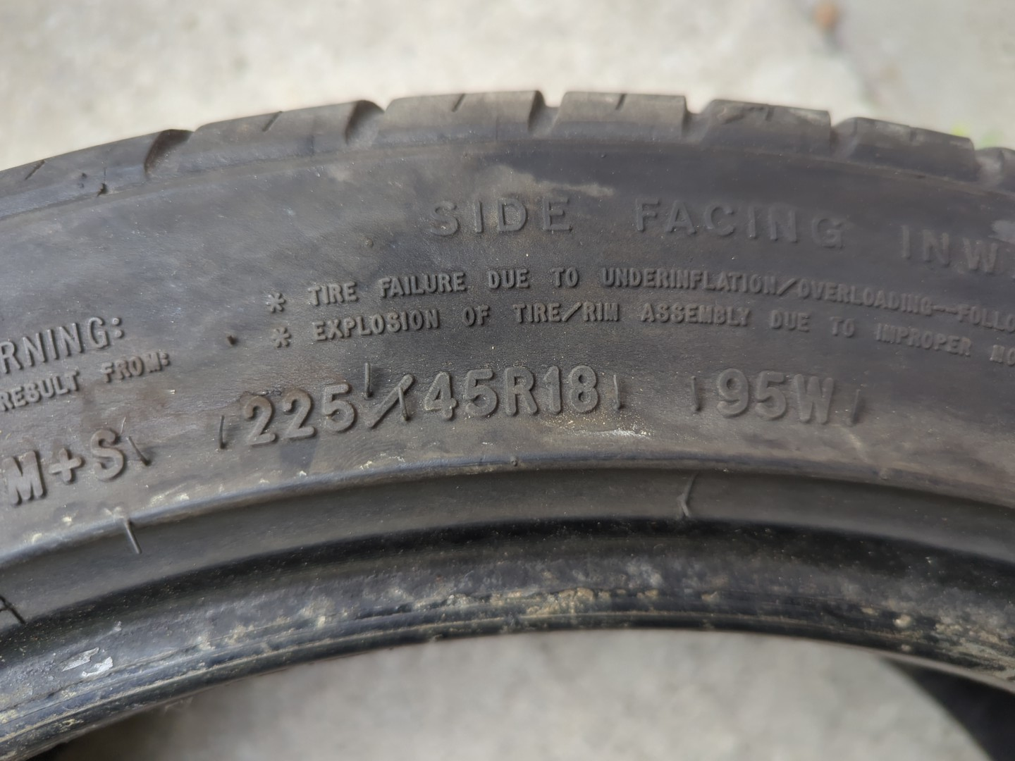 Goodyear 225/45R18 Tire