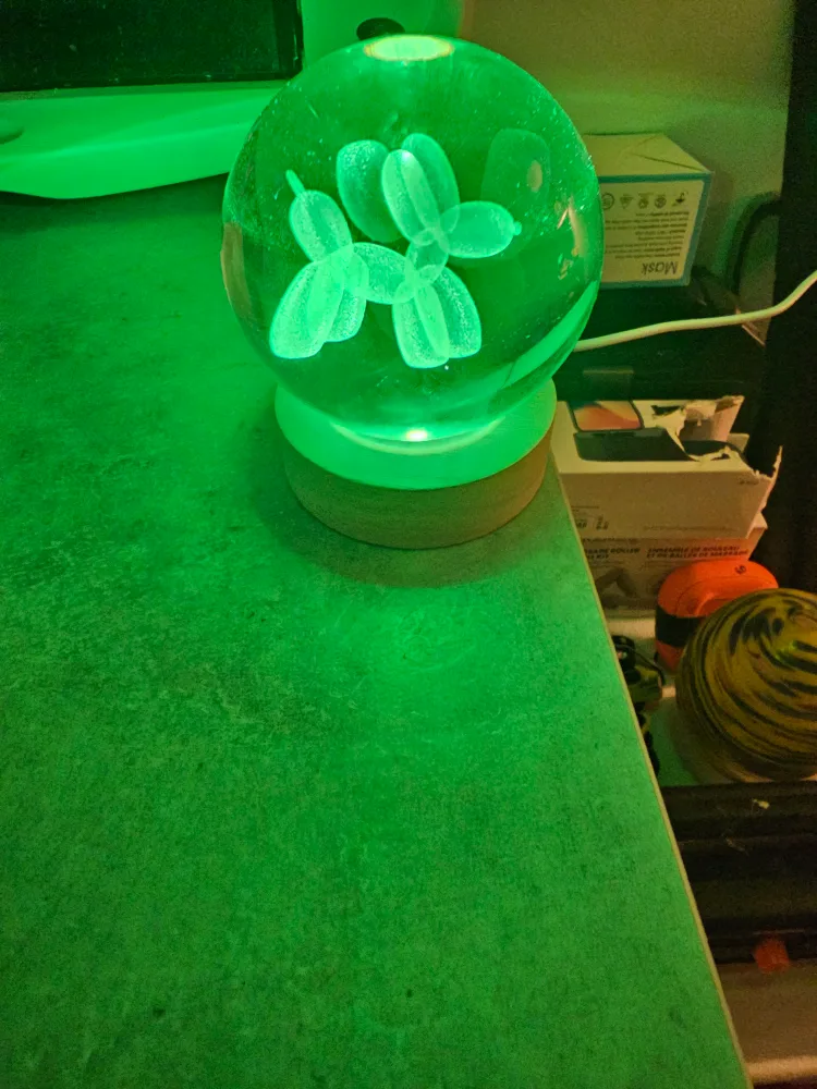 La Boite Balloon Dog Light Up Sphere thumbnail