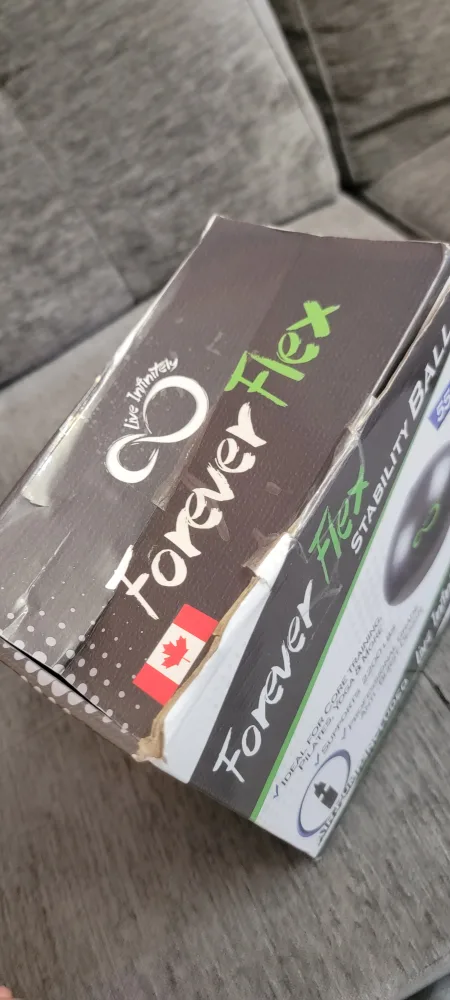 Forever Flex Stability Ball 55cm with Air Pump image indicator(4)