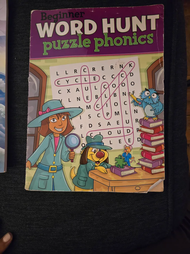 #freecycle - Kids  Books - Word Hunt, Black Adam, Bible Fun image indicator(2)