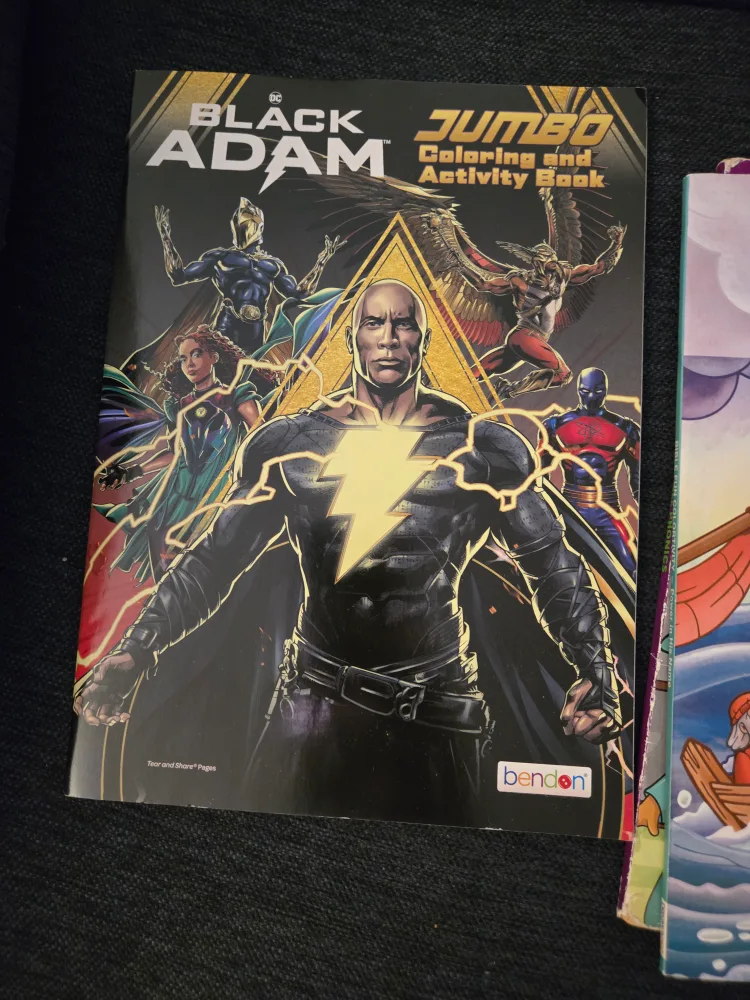 #freecycle - Kids  Books - Word Hunt, Black Adam, Bible Fun image indicator(3)