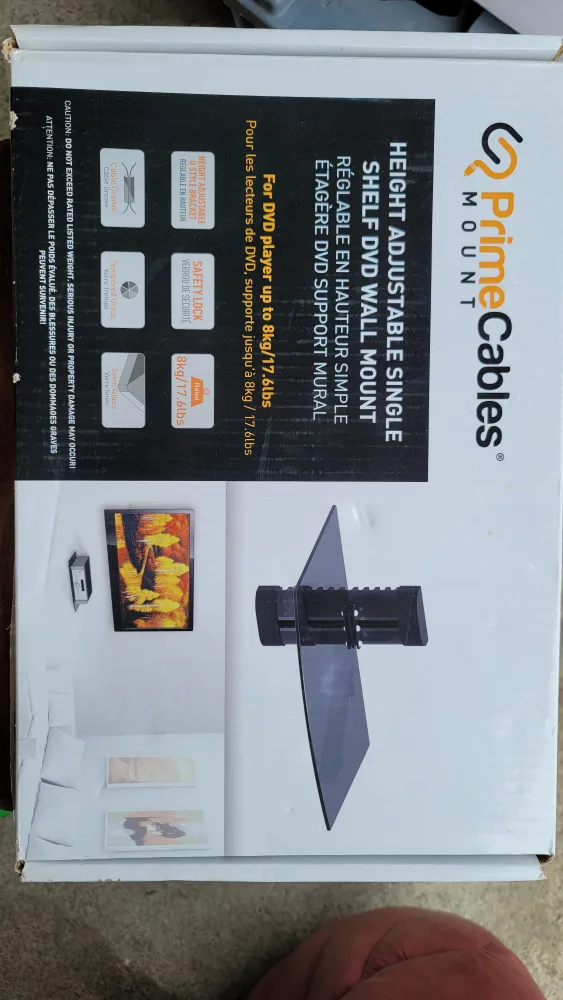 PrimeCables DVD Wall Mount/TV Wall Mount thumbnail