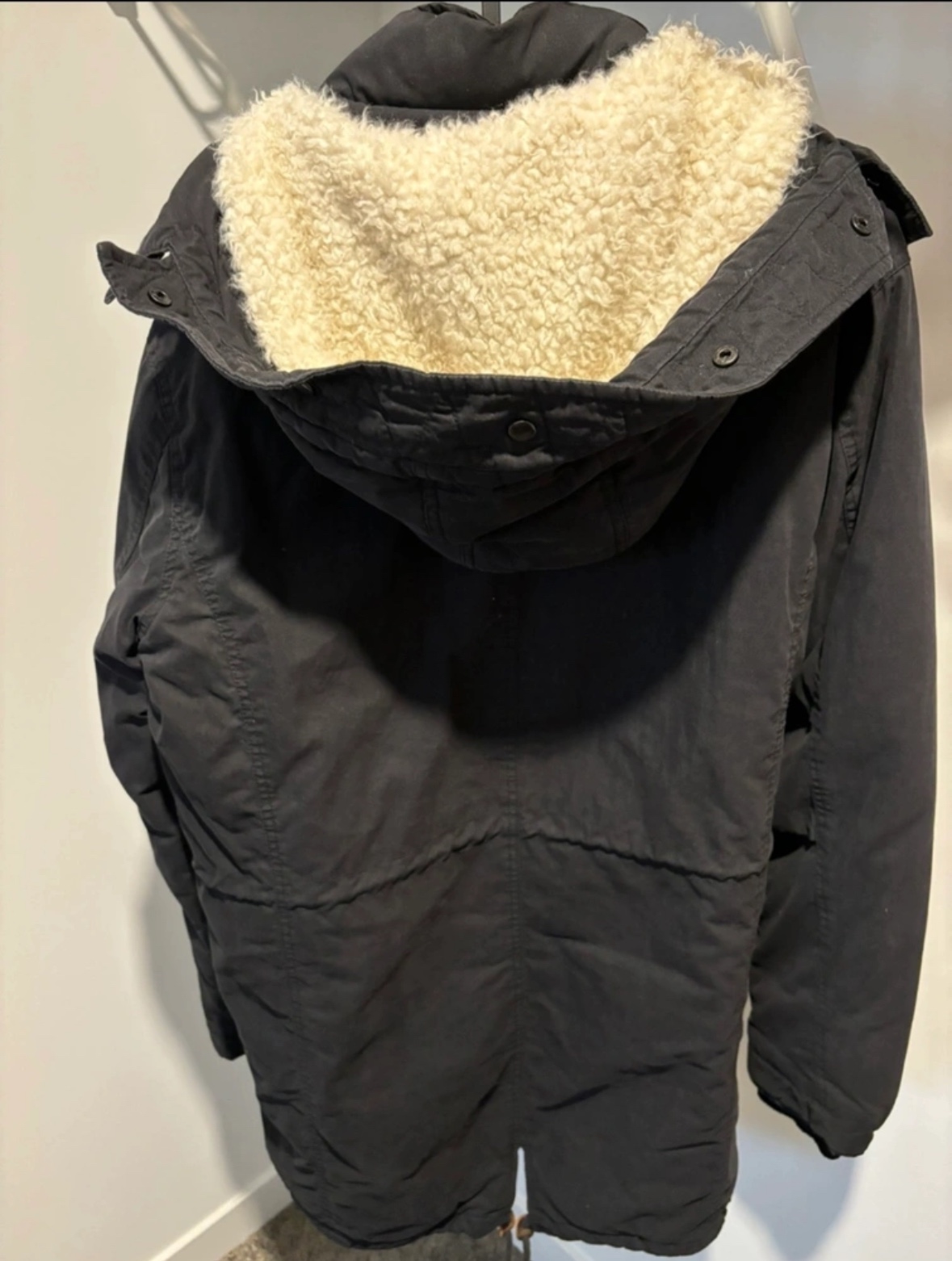 ASOS Black Winter Parka - Size XS - photo 2