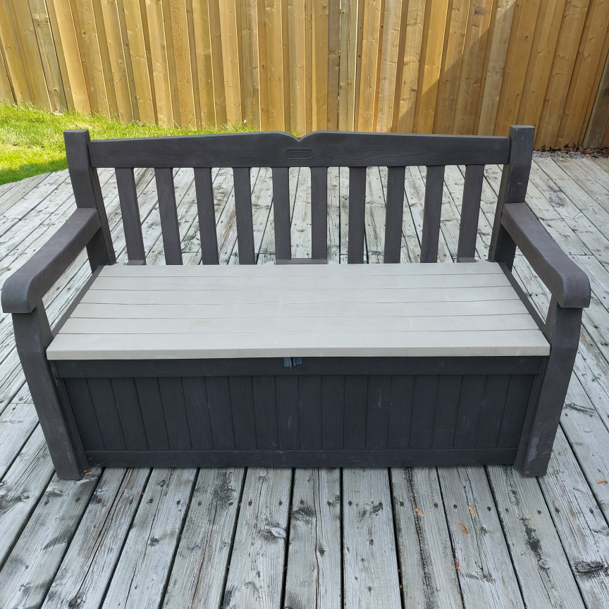 Outdoor Storage Bench