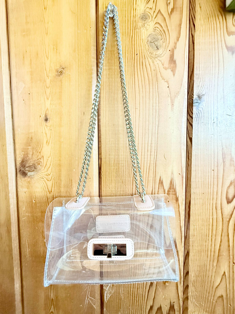Steve Madden Transparent Purse