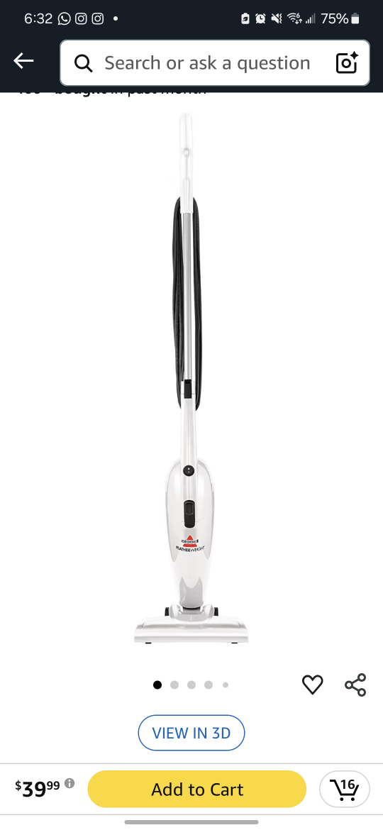 Bissell Featherweight Vacuum