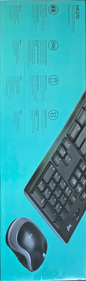 Logitech MK270 Wireless Keyboard and Mouse Combo - NEW - photo 2